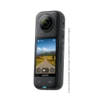 Insta360 X6 360 laipsnių kamera, standartinis rinkinys, Midnight Black, 8K vaizdo įra&scaron;as, 72MP nuotraukos, FlowState stabilizacija