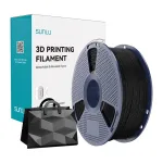 SUNLU TPU Silk B 3D spausdinimo gijos 1.75 mm 1 kg juoda