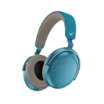 Sennheiser Momentum 4 Wireless ausinės, pilno dydžio, Bluetooth, mikrofonas, adaptyvus triuk&scaron;mo slopinimas, skaidrumo režimas, žalsvai mėlynos