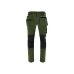 MonterXXL darbo kelnės vyrams, 9 ki&scaron;enės, Oxford 600D, juodos/pilkos, XXL