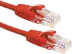 DSIT CAT6a U/UTP 100% vario 5 m laidas, raudonas