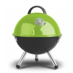 FIELDMANN FZG 1000G anglies kepsninė, 44 cm chromuotos grotelės, emaliuotas plieninis korpusas, trikojis stovas, i&scaron;imamas pelenų indas, juoda