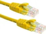 DSIT CAT6a tinklo laidas 100% varis - U/UTP - 7,5 m - geltonas (DC-U6A7-075)