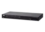 ATEN CS19208 8 prievadų USB 3.0 DisplayPort KVM jungiklis, 4K Ultra HD, 4096 x 2160, juodas