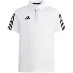 adidas Tiro 23 Competition Cotton vaiki&scaron;ki mar&scaron;kinėliai balti IC4576 140cm