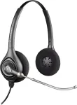 HP POLY Plantronics SupraPlus H261H binauralinis laidinis ausinių rinkinys su triuk&scaron;mą slopinančiu mikrofonu (87129-02)