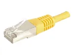 EXERTIS CONNECT Cat.6a F/UTP komutacinis kabelis, 7,5 m, geltonas, 10 Gbps, plonas apsauginis įlinkimas 859568