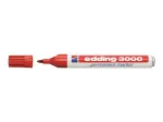 Edding 3000 Nuolatinių žymeklių rinkinys 4-3000-4-1999, juodas/raudonas/mėlynas/žalias, atsparus vandeniui 79628