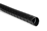 HellermannTyton SPF-35-PP-BK spiralinė kabelių apvyniojimo juosta, polipropilenas, juoda, 30-200 mm ry&scaron;uliams, 25 m 162-20350