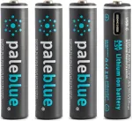 Pale Blue PB-AAA-C USB-C įkraunama ličio jonų AAA baterija