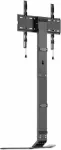 MANHATTAN Ultra Slim TV stovas 32 inch-70 inch ekranams iki 40 kg, pakreipimas -10&deg;&ndash;3&deg;, reguliuojamas auk&scaron;tis, telpa už TV spintelės, juodas/baltas (462044)