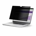 StarTech.com 17 colių 16:10 atverčiamas privatumo ekranas su lietimu, antirefleksiniu mėlynos &scaron;viesos filtru, ne&scaron;iojamojo kompiuterio monitoriaus ekrano apsauga, +/- 30 laipsnių žiūrėjimo kampas
