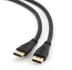 DisplayPort kabelis GEMBIRD CC-DP2-10 &mdash; DisplayPort į DisplayPort, 3 m, juodas, auksuoti kontaktai