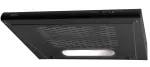 Įmontuojamas gartraukis AMICA OSC6212B, 600 mm, maksimalus i&scaron;traukimas 163 m&sup3;/h, aliumininis riebalų filtras, LED, 3 greičiai