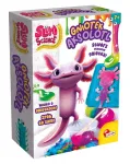 Rankinis spaudžiamas žaislas Liscianigiochi Slumi Science Axolotl modelis 304-PL110322 edukaciniams žaidimams