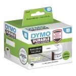 DYMO LabelWriter Durable Industrial Labels 19x64mm balta polipropileninė 2 ritės po 450 (900 lipdukų) autenti&scaron;ki
