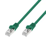 Ethernet pataisos laidas Extralink Cat.7 S/FTP 3 m 20 Gbps žalias