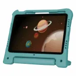 Targus Kids THD96405GL antimikrobinis EVA galinis plan&scaron;etės apdangalas Apple iPad 10,9 colio (10-os kartos), melsvai žalias