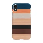 Dėklas iPhone XR, man and wood, baltas, apsauginis kietas luk&scaron;tas
