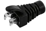 Apsauginis gaubtas MicroConnect CONB65S Cat5e/Cat6/Cat6A kabeliams iki 6,5 mm, pilka