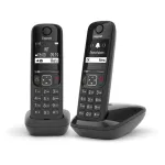 Gigaset AS690 Duo juodas int.