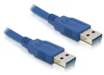USB laidas DeLOCK 0,5m USB 3.0 / USB 3.2 Gen 1 A-A mėlynas