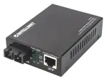 Intellinet 508209 Gigabit PoE+ medijos keitiklis, 1000Base-T RJ45 &ndash; 1000Base-LX SC vienmodis, 20 km, 1310 nm, iki 30 W