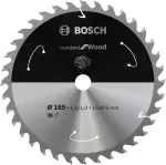 Bosch 2 608 837 685 Standard for Wood diskinio pjūklo diskas, 165 mm, 24 dantys, 20 mm kiaurymė