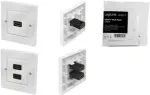 HDMI sieninis lizdas LogiLink AH0018