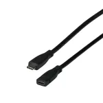 EFB-Elektronik USB 3.2 Gen2 10Gbit 3A ilginimo laidas, Type-C ki&scaron;tukas - Type-C lizdas