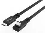 USB C &ndash; USB C laidas MicroConnect MC-USB3.2CC2-FA, USB 3.2 Gen 2x2, 20 Gbit/s, 2 m, juoda