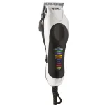 Wahl Color Pro Plus Black, White 10 &ndash; plaukų kirpimo ma&scaron;inėlė su spalvotais &scaron;ukų antgaliais