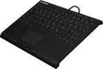 Klaviatūra KeySonic KSK-3211ELU (DE) namams USB QWERTZ voki&scaron;ka juoda