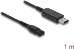USB įkrovimo laidas DELOCK elektriniams skustuvams 4,3 V, suderinamas su Philips OneBlade 360 Face + Body