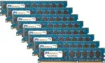 PHS-memory 64GB (8x8GB) rinkinys RAM atminties Apple Mac Pro Eight Core 2.26GHz (2009 m. pradžia) DDR3 UDIMM ECC 1066MHz (SP125180)