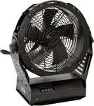 EUROLITE Stage Fan AF-180 DMX 180W &ndash; profesionalus sceninis ventiliatorius oro srautui ir efektams