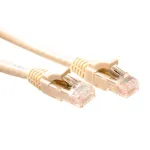 ACT Ivory 5 m U/UTP CAT5E komutavimo laidas su RJ45 jungtimis