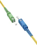 Goobay 59666 Skaidulinis optinis kabelis 30 m SC/APC SC/UPC FTTH OS2 Geltonas (59666)