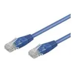 Tinklo kabelis Goobay 0,25 m 2xRJ-45 Cat6 mėlynas