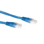 ACT Blue 1,5 m U/UTP CAT6A RJ45 jungiamasis laidas