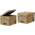 Fellowes 4472205 dėžė dokumentams, juoda/ruda, stačiakampė, popierinė (4470809)