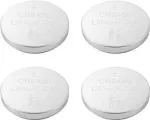 CR2450 baterija monetinė ličio 580 mAh 3 V 4 vnt. (VC-12714160)
