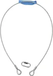 EUROLITE Saugos Trosas A 4x1000mm iki 15kg Sidabrinis (58010320)