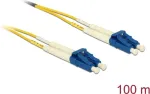 Delock LWL laidas LC Duplex į LC Duplex vienmodis OS2 100 m (80161)
