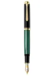 Pelikan Souver&auml;n 1000, Schwarz, Gr&uuml;n, Medium, Beidh&auml;ndig, Deutschland, 1 St&uuml;ck(e)