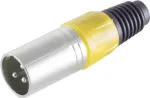 S/CONN maximum connectivity 55002-Y XLR ki&scaron;tukas, geltonas
