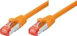 Tecline exertis Connect pataisos kabelis - RJ-45 (M) į RJ-45 (M) - 3 m - SSTP - CAT 6 - be halogenų - oranžinė (71503A)