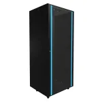 Stovimas serverinis stovas Extralink 42U 800x800 JUODAS 1400 kg talpa