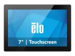 Elo 0704LS jutiklinis monitorius, 17,8 cm (7 inch), projekcinė talpinė, 10 ta&scaron;kų, USB-C, komplektas, tamsiai pilkas