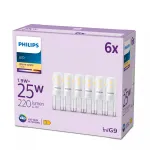 Philips Capsule LED lemputė G9 1.9 W (atitinka 25 W) 220 lm 2700 K &scaron;ilta balta 6 vnt.
